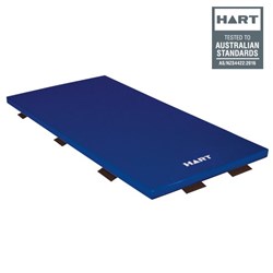 HART Gym Mats - Velcro Ends and Sides Small Blue