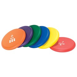 HART Numbered Foam Frisbee Set