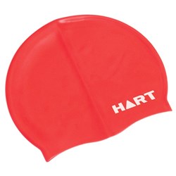 HART Silicone Swim Cap Red
