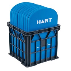 HART Kickboard Crate - Large Blue