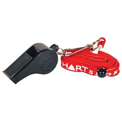 HART Plastic Whistle with Lanyard 