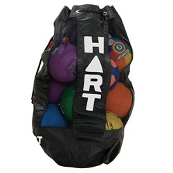 HART 4 Strip Mesh Carry Bag Ex-Lge Black