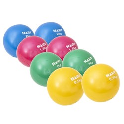 HART Soft Touch Weight Balls - Complete Set