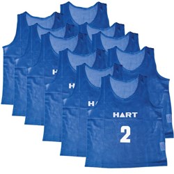 HART Soccer Training Bibs Set Senior - Blue