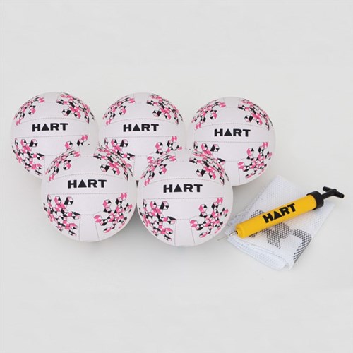 HART Team Trainer Netball Pack Pink - Size 5