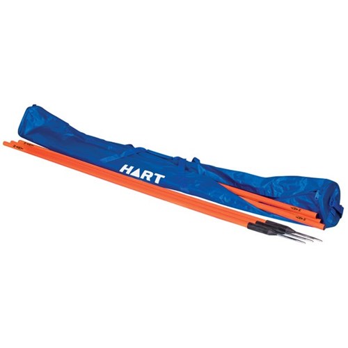 HART Rubber Base Pole Kit Orange