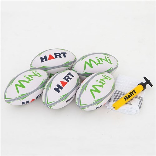 HART Club Rugby Union Ball Pack - Size 3 Mini