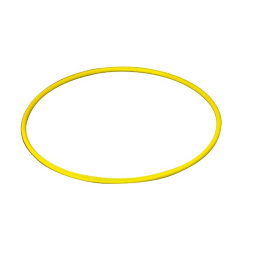 90cm Solid Hoop Yellow
