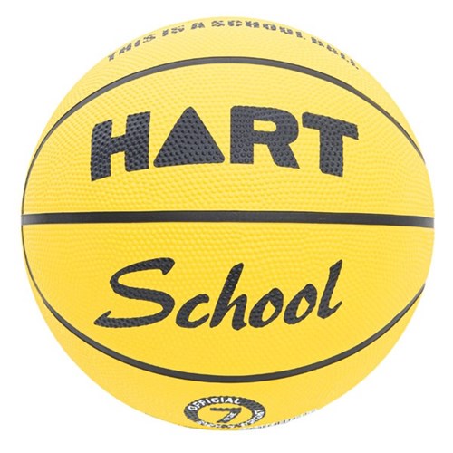 HART School Rubber Basketball Sz7