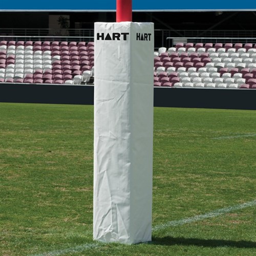 HART Square Rugby Post Pads 35cm - 150mm Cut Out