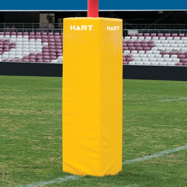 HART Elite Rugby Post Pads 150mm cut out - Yellow - HART Sport | HART Sport